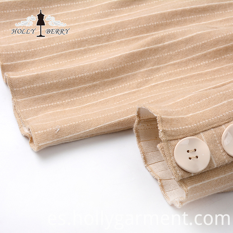 Blusa de rayas de algodón Cotton Stripe Blouse